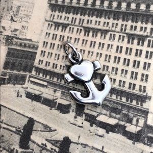 James Avery Heart Cross and Anchor Charm